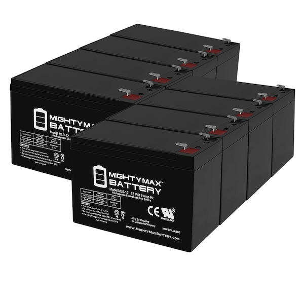 Mighty Max Battery 12V 9Ah SLA Replacement Battery for GE Digital